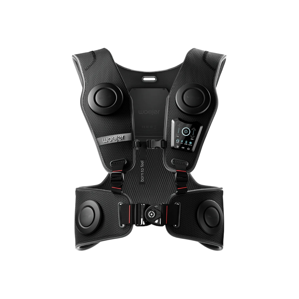 Умный жилет для превращения звука в тактильные ощущения. Woojer Vest 3